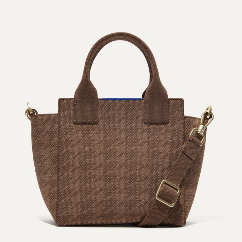 Cocoa Houndstooth Mini handbag